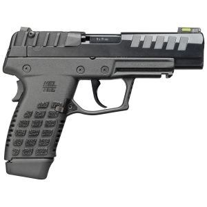 Kel-Tec P15BLK P15 9mm Luger 15+1 4 in Black Steel Barrel, Black Nitride Serrated Steel Slide, Black Polymer Frame w/Picatinny Rail, Black Stippled Grip, Pistol