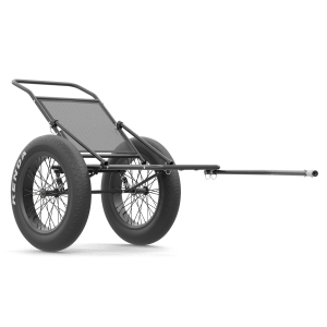 QuietKat Inc FKA-15888 Cargo Cart Black 47 in x 18 in Quick Connect - Quietkat