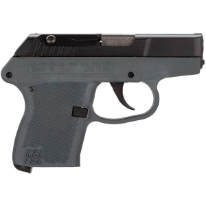 Kel-Tec P32BGRY P-32 32 ACP Caliber with 2.68 in Barrel, 7+1 Capacity, Gray Finish Aluminum Frame, Serrated Blued Steel Slide & Gray Polymer Grip, Pistol