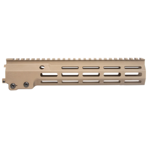 Geissele Automatics 051073S Super Modular Rail MK16 10.50 in M-LOK, Desert Dirt Aluminum for AR Platform, Barrel Nut Included