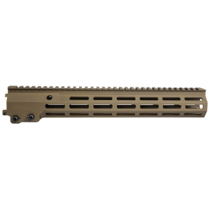 Geissele Automatics 05650S Super Modular Rail MK16 13.50 in M-LOK, Desert Dirt Aluminum for AR Platform, Barrel Nut Included