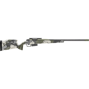 Springfield Armory BAW92465PRCCFGA Model 2020 Waypoint Full Size 6.5 PRC 3+1 24 in Mil-Spec Green Cerakote Steel Barrel & Picatinny Rail Stainless Steel Receiver, Evergreen Camo AG Composites Alpine Hunter Carbon Fiber Stock, Rifle