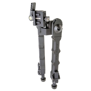 Accu-Tac SRBG200 SR-5 G2 Bipod 6.25 in-10.75 in Adjustment Black Hardcoat Anodized 6061-T6 Aluminum