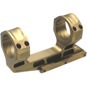 Unity Tactical LLC FSTS34205F Fast LPVO Scope Mount/Ring Combo 34 mm FDE
