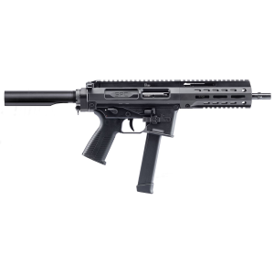 B&T Firearms 500003ABG SPC9 9mm Luger 33+1 9.10 in, Black, Buffer Tube Stock, Polymer Grip (Glock Mag Compatible), Pistol