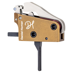 Timney Triggers DH3 Daniel Horner Signature Single-Stage Straight Trigger with 1-3 lbs Draw Weight & Anodized Finish for AR-15 for Sig MPX for Sig MCX