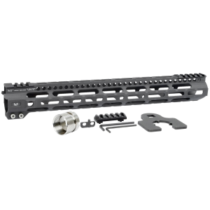 Midwest Industries MIULW15 Ultralight AR-15 Black Hardcoat Anodized Aluminum/Polymer 15 in Picatinny/M-LOK