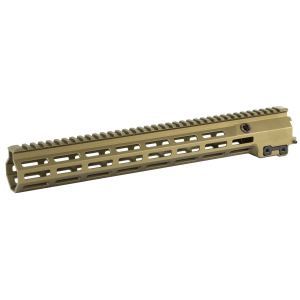 Geissele autos MK16, Super Modular Rail, AR15 Handguard, 15 in, M-LOK, Anodized Finish, Desert Dirt Color 05-792S