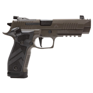 Sig Sauer 226X59LEGION P226 XFive Legion Full Size Frame 9mm Luger 20+1, 4.40 Blk BBL, Legion Gray Cera Serrated Stainless Slide, Legion Gray Cera Stainless Frame w/Beavertail & Pic Rail, Legion Blk TXG Panels w/Mag, Pistol