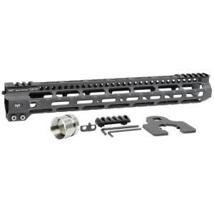 Midwest Industries MIULW14 Ultralight AR-15 Black Hardcoat Anodized Aluminum/Polymer 14 in Picatinny/M-LOK