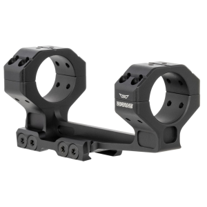 Warne 781820MOA Precision Cantilever Mount Scope Mount/Ring Combo Black Anodized 30mm 20 MOA