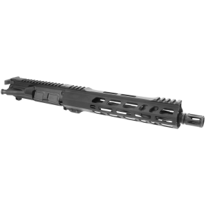 TacFire BU55610, Pistol Upper Assembly 5.56x45mm NATO Caliber with 10 in Black Nitride Barrel, Black Anodized 7075-T6 Aluminum Receiver & M-LOK Handguard for AR-Platform Includes Bolt Carrier Group