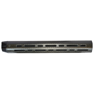 Lancer LCH715MLST16 LCH Handguard Octagon Style made of Carbon Fiber with Black & 16.25 in OAL Finish for AR-10