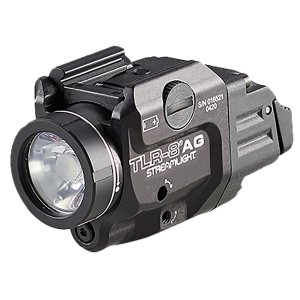 Streamlight 69434 TLR-8 A G Gun Light with Green Laser Black Anodized 500 Lumens White LED