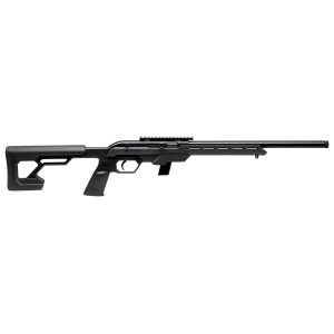 Savage Arms 45114 64 Precision 22 LR 10+1 16.50 in Matte Black Threaded Heavy Carbon Steel Barrel, Carbon Steel Receiver, M-Lok Compatible Forend, Black Synthetic Chassis Stock, Rifle