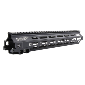 Geissele Automatics 05285B MK8 Super Modular Rail 13.50 in M-LOK Style Made of 6061-T6 Aluminum with Black Anodized Finish for AR-Platform