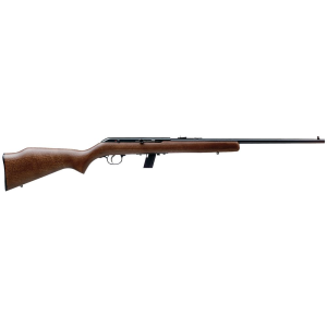 Savage Arms 30000 64 G 22 LR Caliber with 10+1 Capacity, 21 in Barrel, Matte Blued Metal Finish, Satin Hardwood Stock & No AccuTrigger Right Hand (Full Size), Rifle