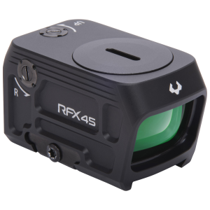 Viridian 9810058 RFX45 Black Anodized 1 x 24 mm x 15.5 mm 5 MOA Green Dot ACRO/Docter