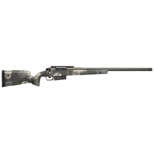 Springfield Armory BAW9247CFGA Model 2020 Waypoint 7mm Rem 3+1 24 Mil-Spec Green Cerakote Carbon Fiber Steel Barrel & Pic Rail Stainless Steel Receiver, Evergreen Camo Adj Comb w/M-LOK Carbon Fiber Stock, Rifle