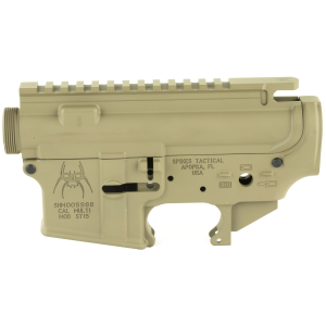 Spikes Tactical Upper/Lower Receiver Set, Semi-automatic, 223 Rem/556NATO, Flat Dark Earth Finish, Mil-spec STS1512