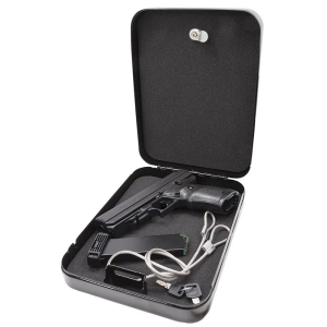 Hi-Point 34011HSP JCP Home Security Package 40 S&W 10+1 4.50 in Black Steel Barrel, Serrated Steel Slide, Polymer Frame & Grip, Keyed Lock Box, Pistol