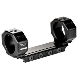 Warne 7824M Precision Mount Scope Mount/Ring Combo Black Anodized 34mm 0 MOA