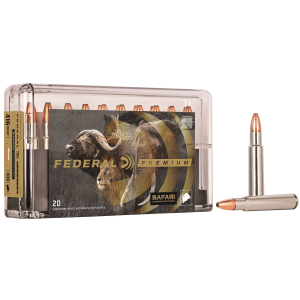 Federal P416SA Premium Safari Cape-Shok 416Rigby 400gr Swift A Frame 20 Per Box/10 Case Centerfire, Rifle Ammunition