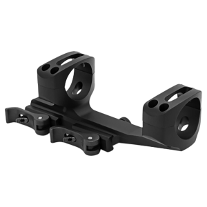 Warne QDXSKEL34TW X-SKEL Scope Mount/Ring Combo Black Anodized 34mm