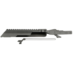 Midwest Industries MIAKALPHARTC AK Alpha Series Railed Top Cover Black Anodized