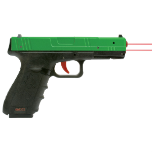 NextLevel Training Performer Trainer SIRT Laser, Green Molded Plastic Slide with Red Trigger, Take-Up and Shot Indicating Lasers, Green/Black Finish 01-017-P9R000-00