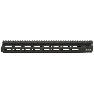 BCM MCMR15556BLK BCMGunfighter MCMR 15 in M-LOK, Style Made of Aluminum with Black Anodized Finish for AR-Platform