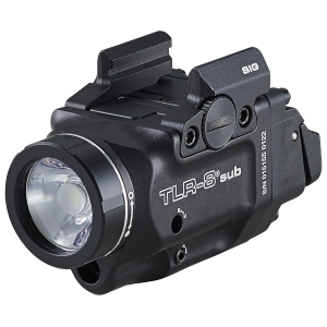 Streamlight 69417 TLR-8 Sub Gun Light with Red Laser Black Anodized 500 Lumens White LED Sig Sauer P365