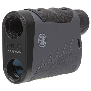 Sig Sauer Electro-Optics SOKCN606 Kilo Canyon Black/Gray Black Rubber Armor 6x22mm 3000 yds Max Distance LED Display
