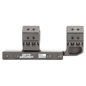 Griffin Armament SMC1425H30MM SPRM Scope Mount/Ring Combo Black Anodized