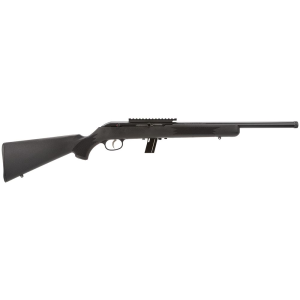 Savage Arms 45110 64 FV-SR 22 LR Caliber with 10+1 Capacity, 16.50 in Threaded/Heavy Barrel, Matte Blued Metal Finish, Matte Black Synthetic Stock & Picatinny Rail Right Hand (Full Size), Rifle
