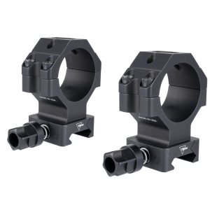 Trijicon Scope Rings, 34mm Extra High, Q-LOC, Fits Picatinny, Anodized Finish, Black AC22071