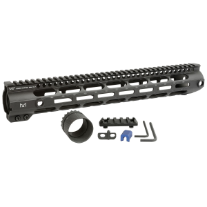 Midwest Industries MICRL30815 Combat Handguard AR-308/LR-308 Black Hardcoat Anodized 15 in 6061-T6 Aluminum