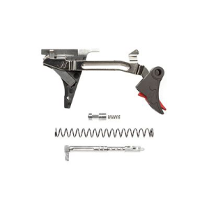 ZEV Technologies PRO Flat Face Trigger FFT-PRO-ULT-9-B-R, Ultimate Kit, For Glock Gen 1-4, 9MM, Black/Red FFT-PRO-ULT-9-B-R