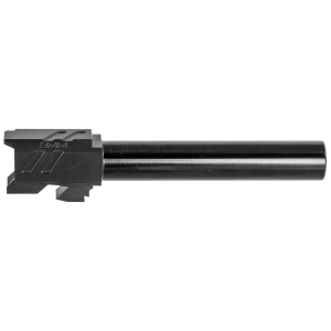 ZEV BBL17PRODLC Pro Match Replacement Barrel 9mm Luger 4.49 in Black DLC Finish 416R Stainless Steel Material for Glock 17 Gen1-4