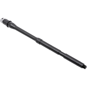 CMMG 22D7C4A Replacement Barrel Kit with Collar, 22 LR 16.10 Threaded, Black Nitride Chromoly Steel, Fits AR-15/Mk4, Rifle Barrel