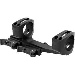 Warne QDXSKEL30TW QD X-SKEL Scope Mount/Ring Combo Black Anodized 30mm