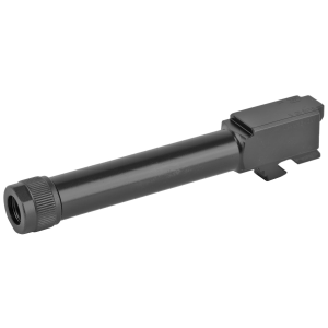 Glock Threaded Barrel 47698, 9MM, Fits Gen 5 Glock 19, 19X,45, Black Finish, M1/2X28 RH Threads