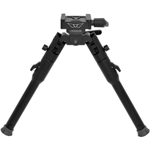 Warne 7912M Lite Bipod Skyline Matte Black 6.5-11.15, Aluminum, ARCA