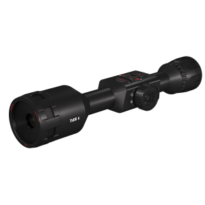 ATN TIWST4384A Thor 4 384 Thermal, Rifle Scope Black Anodized 4.5-18x Multi Reticle 384x288, 60Hz Resolution Features Rangefinder