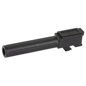 Fortis Manufacturing FM-G19-BLK, Inc. Match Grade Barrel, For Glock, 9MM, 4 in