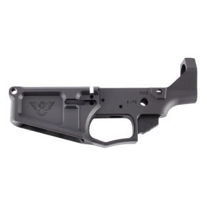 Wilson Combat TRLOWERBIL10ANO Billet Lower Receiver 7075-T6 Aluminum Black Anodized for AR-10