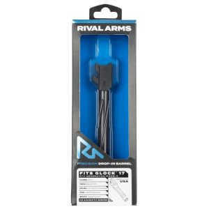 Rival Arms RA20G103A Precision V1 Drop-In Barrel 9mm Luger Black PVD Finish 416R Stainless Steel Material for Glock 17 Gen5