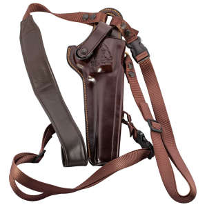 Galco KK130H Kodiak Chest Havana Brown Leather Shoulder/Torso Strap Fits Ruger Super Redhawk 7.50 in Right Hand, Holster