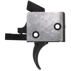 CMC Triggers 95503 Drop-In PCC Black/Silver Flat Trigger Single-Stage 3-3.50 lbs Draw Weight Fits AR-15/AR-10