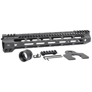 Midwest Industries MICRLW12625 Combat Lightweight AR-15 Black Hardcoat Anodized Aluminum/Polymer 12.625 in Picatinny/M-LOK